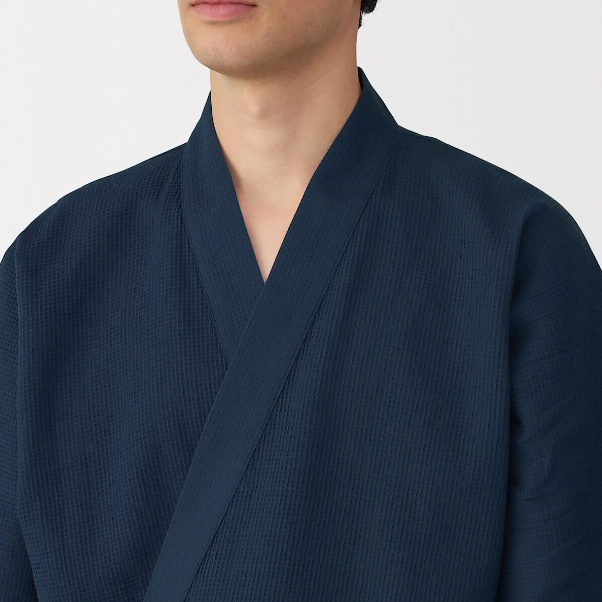 Muji Jinbei waffle unisex de mezcla de lyocell