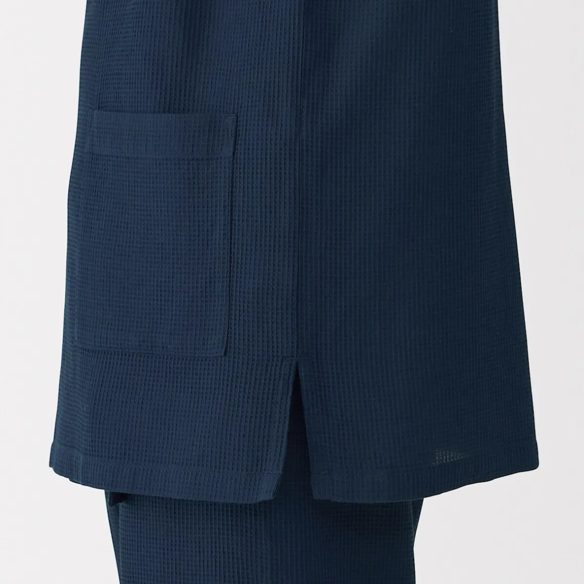 Muji Jinbei waffle unisex de mezcla de lyocell