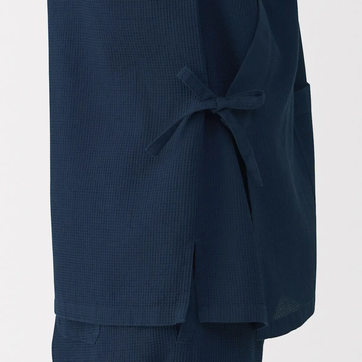 Muji Jinbei waffle unisex de mezcla de lyocell