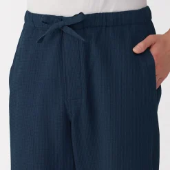 Muji Jinbei waffle unisex de mezcla de lyocell