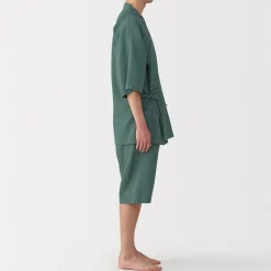 Muji Jinbei waffle unisex de mezcla de lyocell