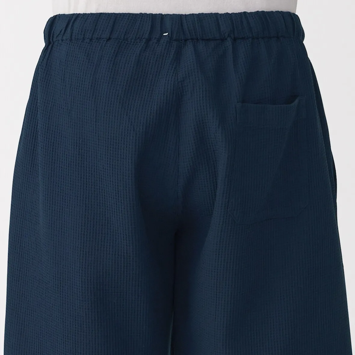 Muji Jinbei waffle unisex de mezcla de lyocell