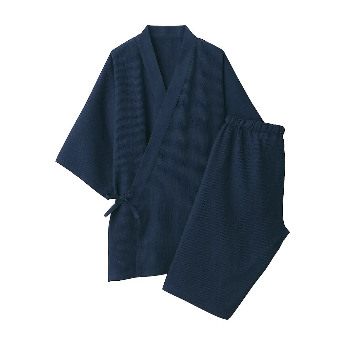 Muji Jinbei waffle unisex de mezcla de lyocell