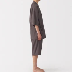 Muji Jinbei waffle unisex de mezcla de lyocell
