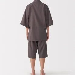 Muji Jinbei waffle unisex de mezcla de lyocell
