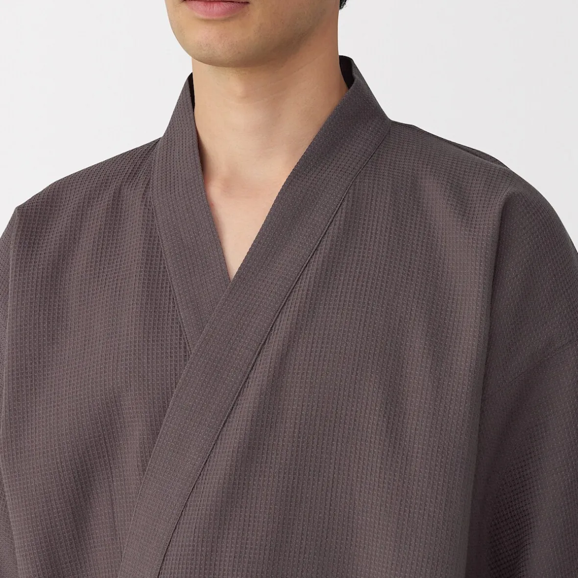 Muji Jinbei waffle unisex de mezcla de lyocell