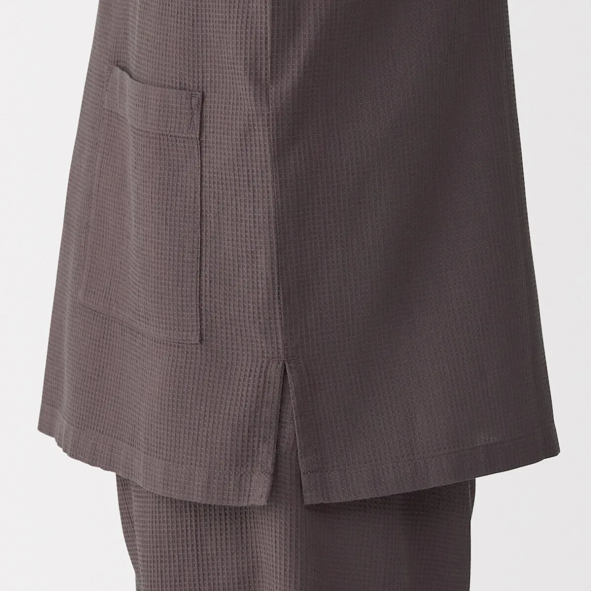Muji Jinbei waffle unisex de mezcla de lyocell