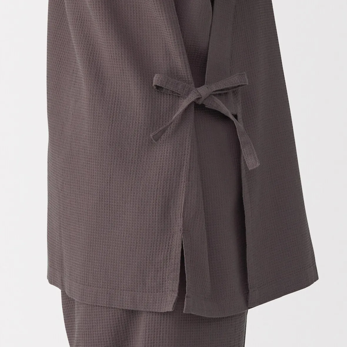Muji Jinbei waffle unisex de mezcla de lyocell