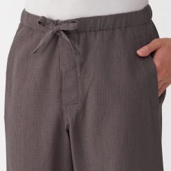 Muji Jinbei waffle unisex de mezcla de lyocell
