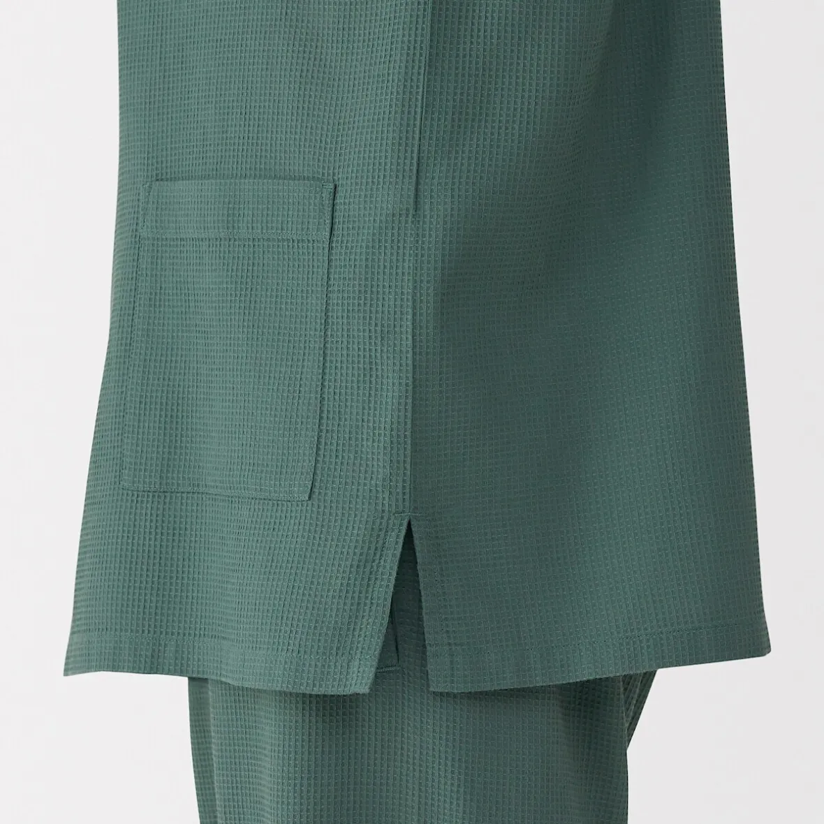Muji Jinbei waffle unisex de mezcla de lyocell