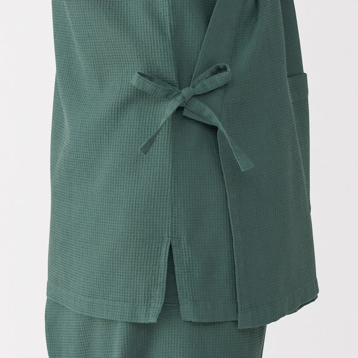 Muji Jinbei waffle unisex de mezcla de lyocell