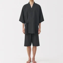 New Muji Jinbei waffle unisex de mezcla de lyocell