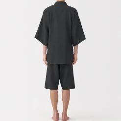 New Muji Jinbei waffle unisex de mezcla de lyocell
