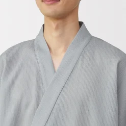 New Muji Jinbei waffle unisex de mezcla de lyocell