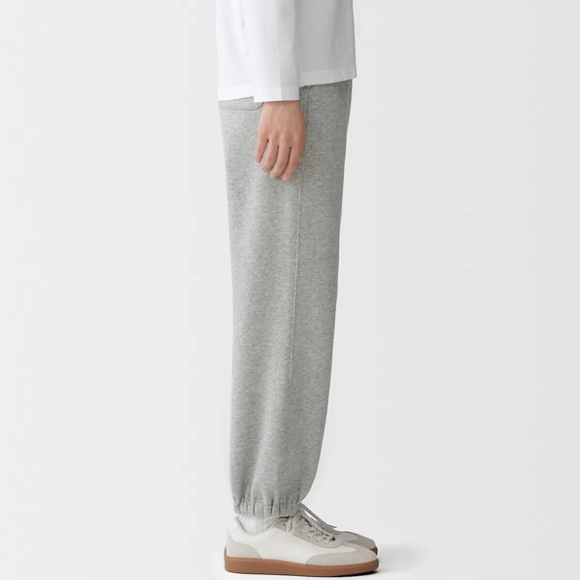 Outlet Muji Joggers de mezcla de algodón para mujer