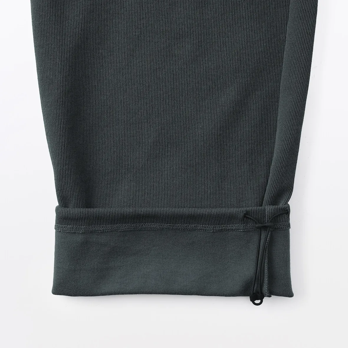 Sale Muji Joggers de punto con dobladillo abierto para hombre