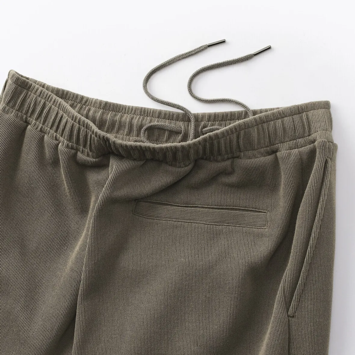 Sale Muji Joggers de punto con dobladillo abierto para hombre