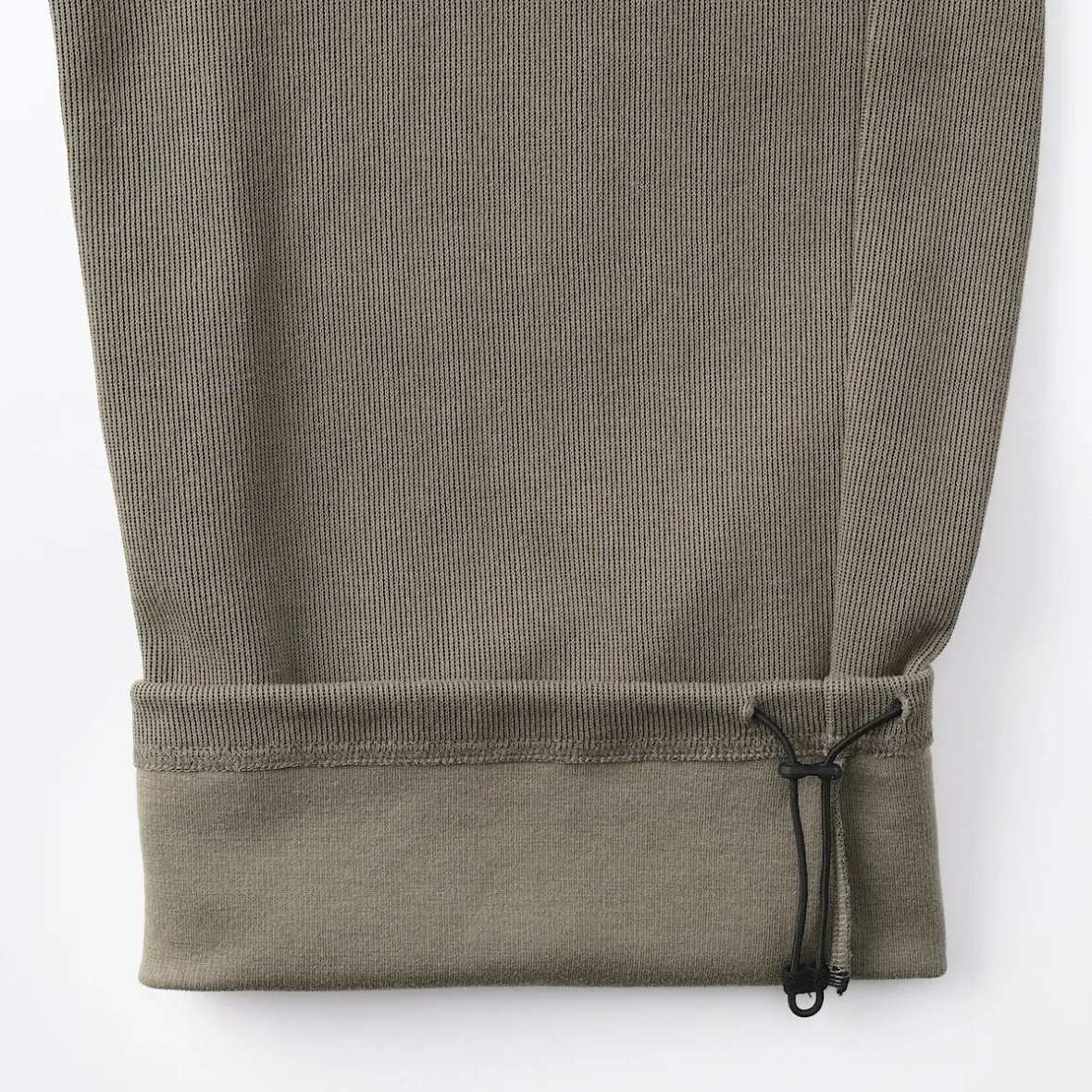 Sale Muji Joggers de punto con dobladillo abierto para hombre