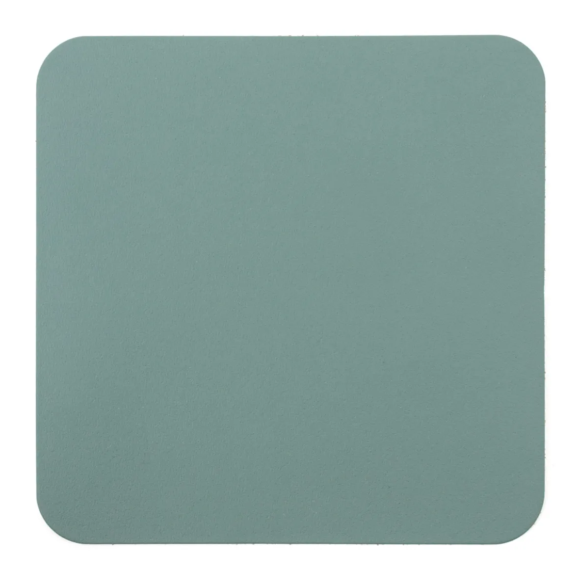 Sale Muji Juego de 4 posavasos rectangulares de cuero reciclado, Eucalipto