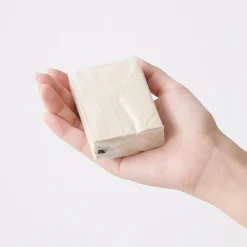 New Muji Juego de 6 servilletas portátiles de papel sin blanquear