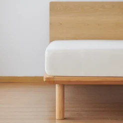 Hot Muji Juego de patas de madera natural 26cm