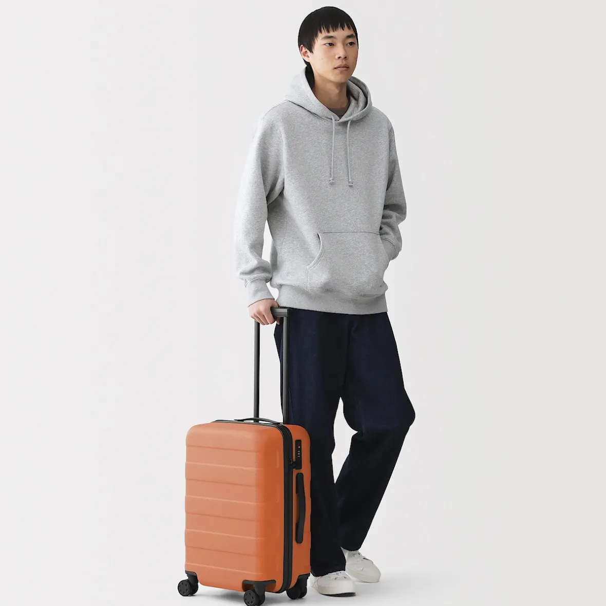 Clearance Muji Maleta Trolley Rígida 36L, Pequeña
