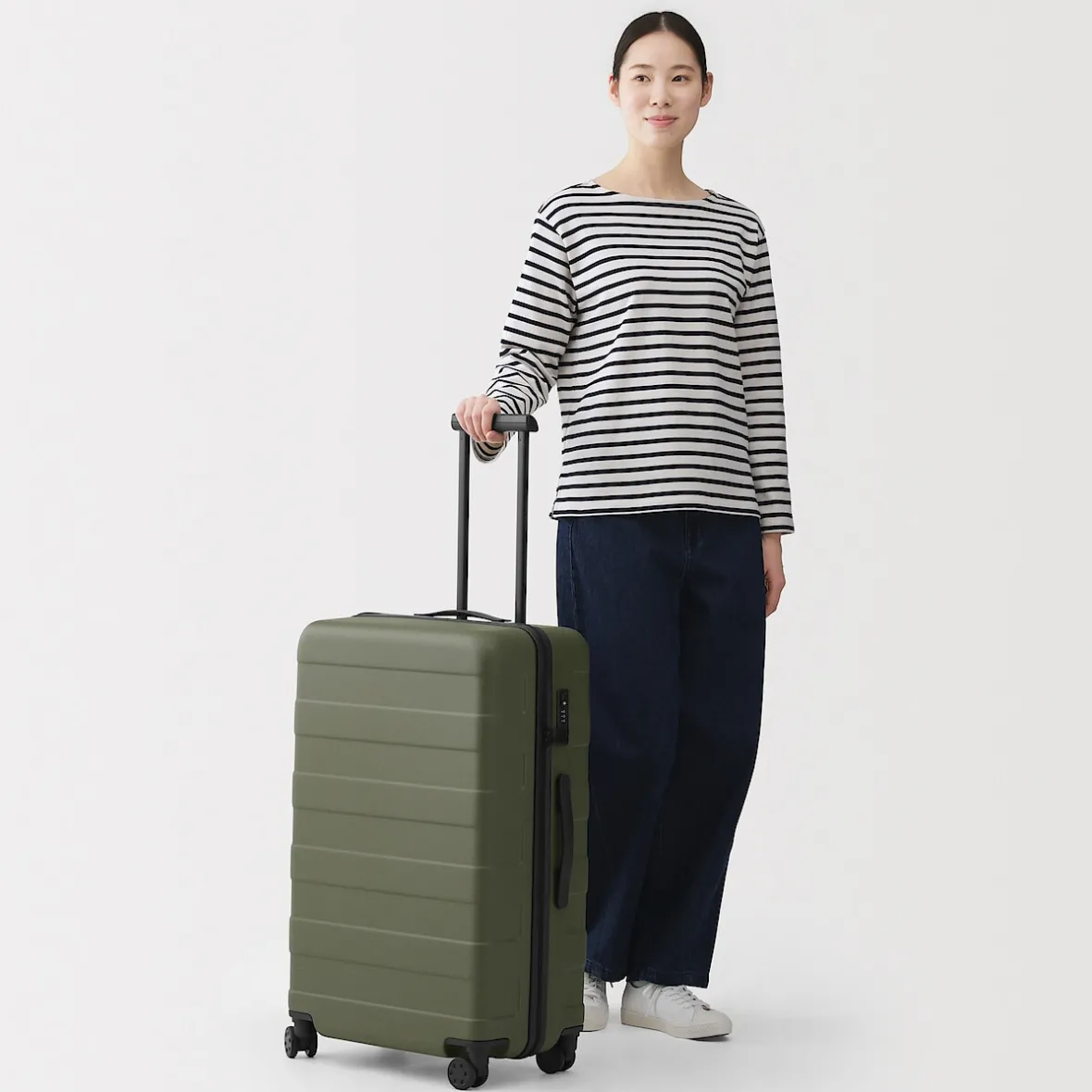 Clearance Muji Maleta Trolley Rígida 36L, Pequeña