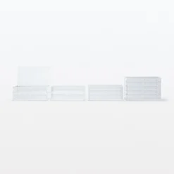 Online Muji Módulo acrílico apilable de 3 cajones, ancho