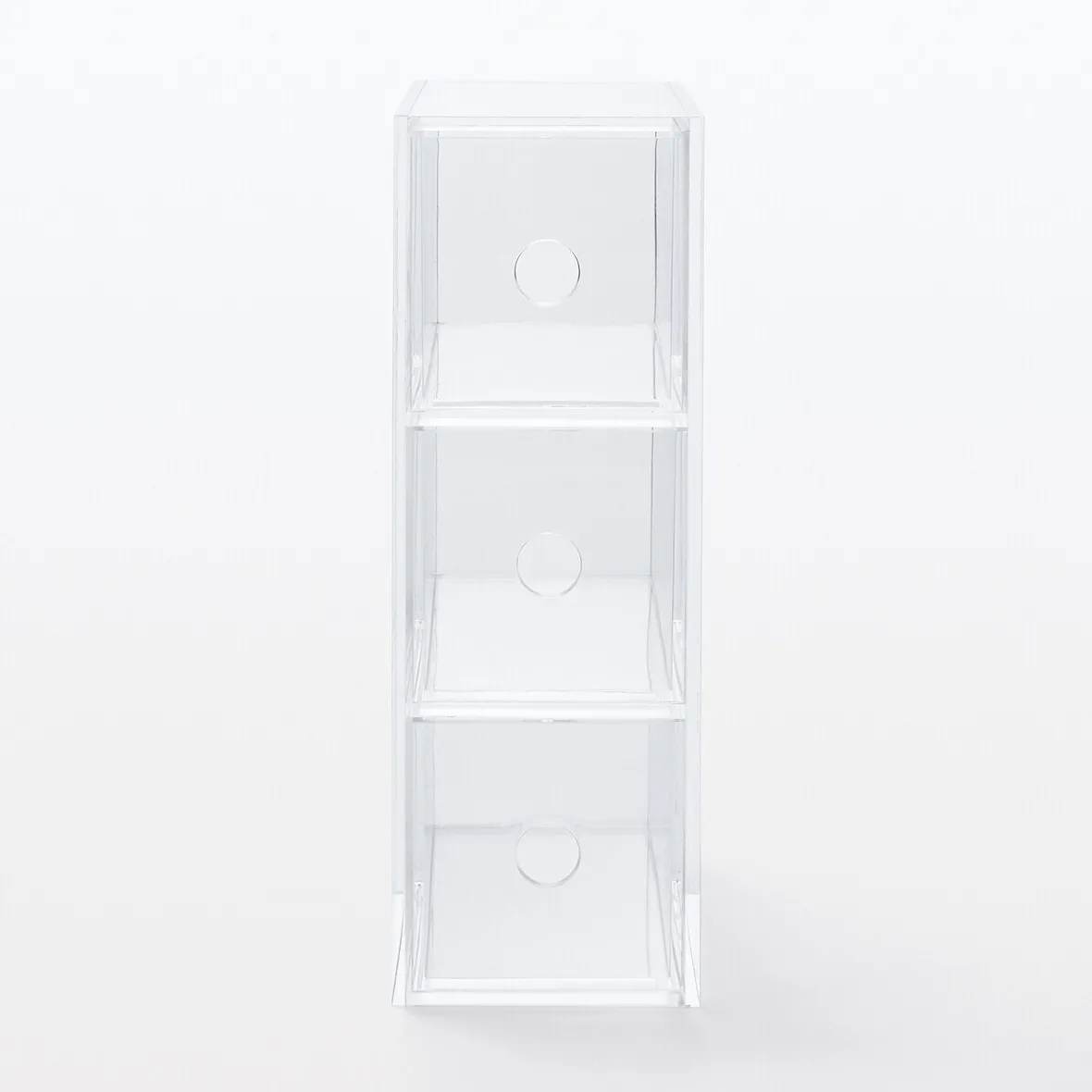 Clearance Muji Módulo Acrílico de 3 Cajones