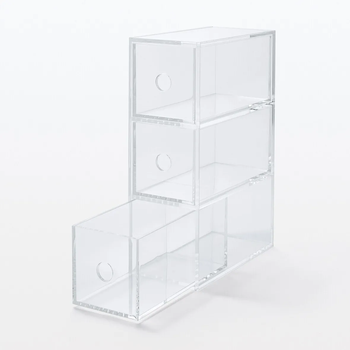 Clearance Muji Módulo Acrílico de 3 Cajones