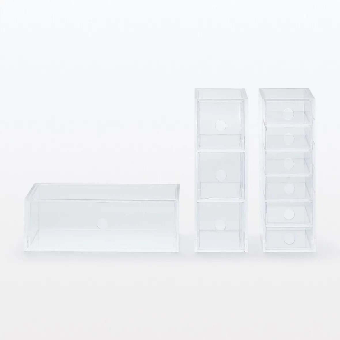 Clearance Muji Módulo Acrílico de 3 Cajones
