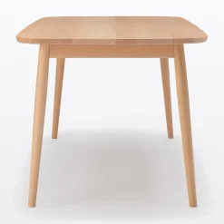 Discount Muji Mesa con patas redondeadas de haya maciza ‐ Grande