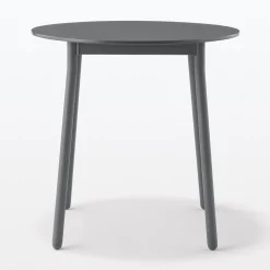Muji Mesa de aluminio - Pequeña - Gris oscuro