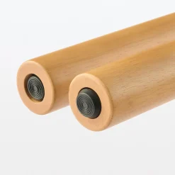 Hot Muji Mesa de madera de caucho rectangular grande