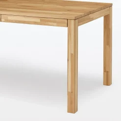 Best Muji Mesa de roble de diseño natural de 180cm