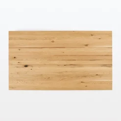 Hot Muji Mesa de roble de diseño natural de 140cm