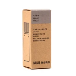 Clearance Muji Mezcla de aceites esenciales de relax de 10ml