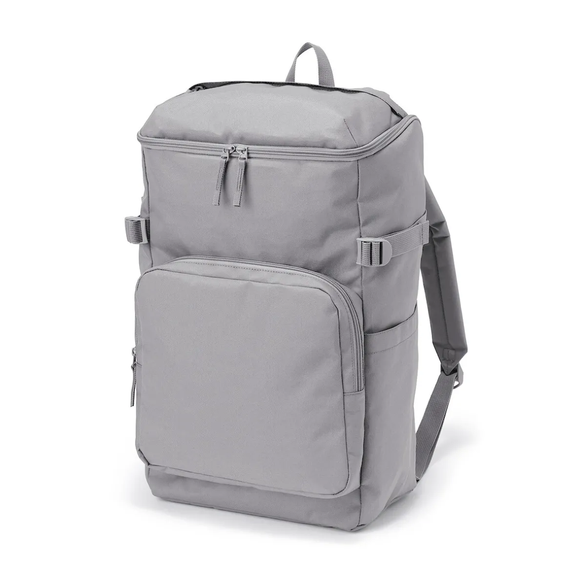 Hot Muji Mochila de cierre superior y poliéster reciclado repelente al agua