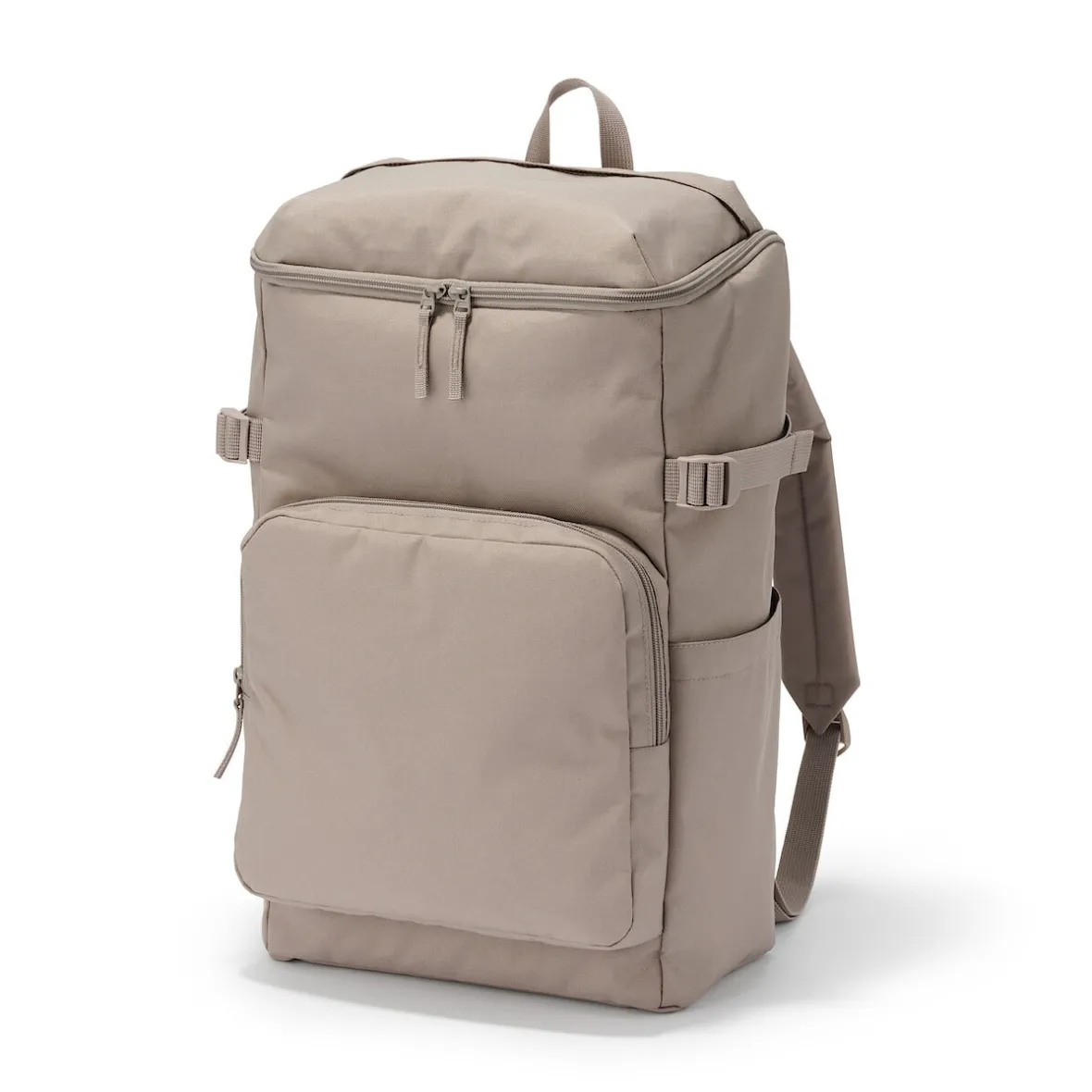 Hot Muji Mochila de cierre superior y poliéster reciclado repelente al agua