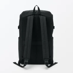 Hot Muji Mochila de cierre superior y poliéster reciclado repelente al agua