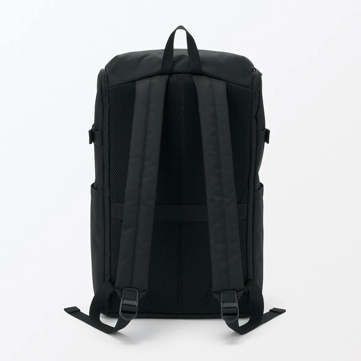 Hot Muji Mochila de cierre superior y poliéster reciclado repelente al agua