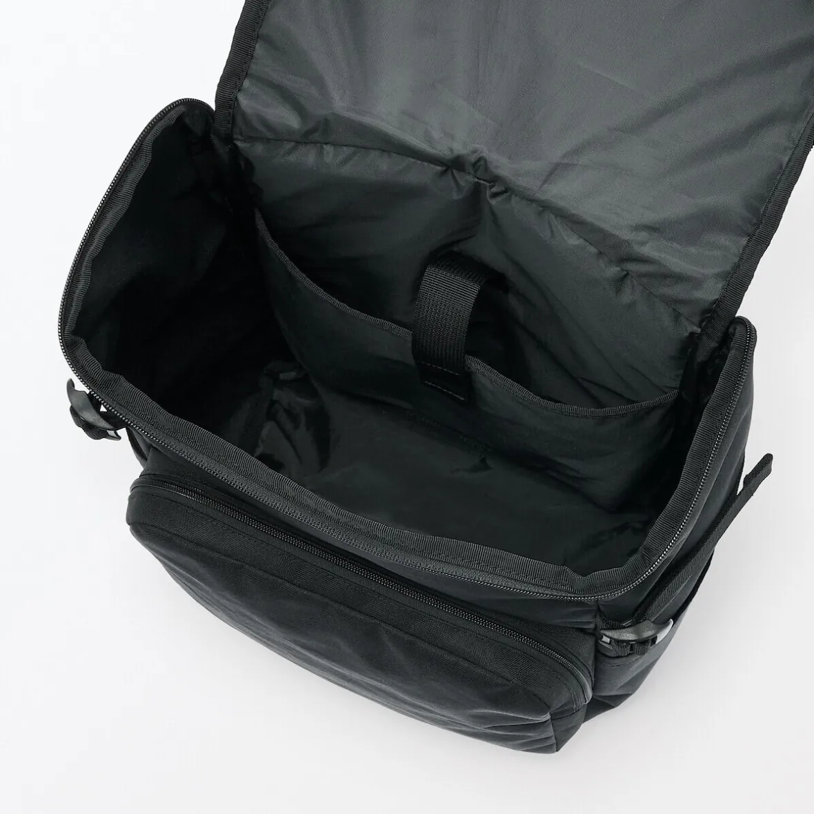 Hot Muji Mochila de cierre superior y poliéster reciclado repelente al agua