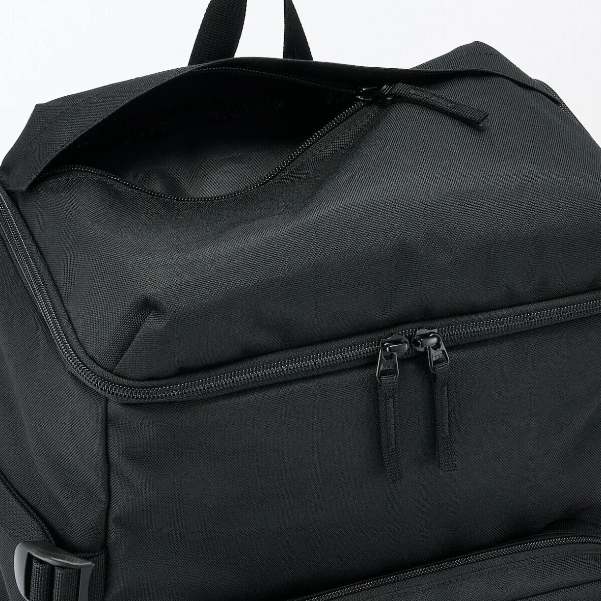 Hot Muji Mochila de cierre superior y poliéster reciclado repelente al agua