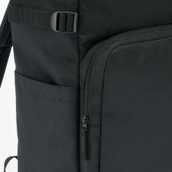 Hot Muji Mochila de cierre superior y poliéster reciclado repelente al agua