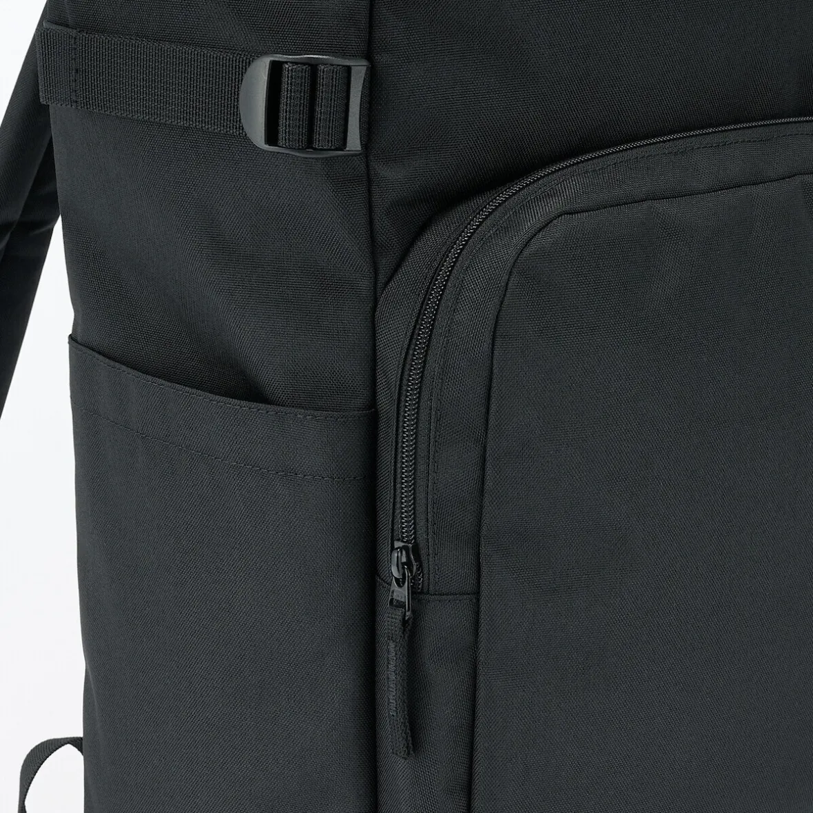 Hot Muji Mochila de cierre superior y poliéster reciclado repelente al agua