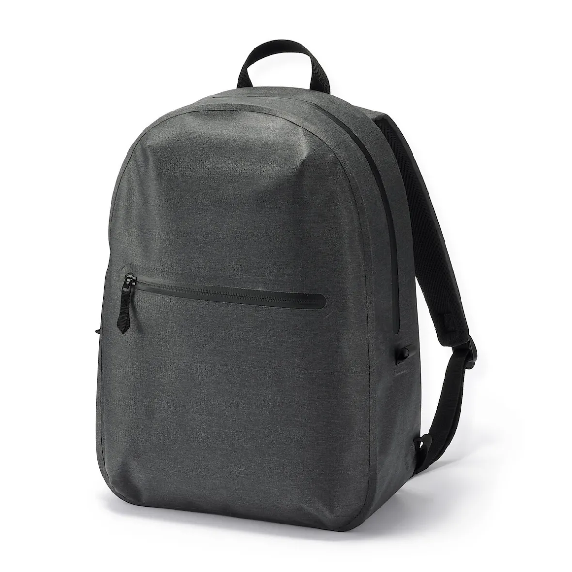 Clearance Muji Mochila impermeable de poliéster reciclado Gris Oscuro