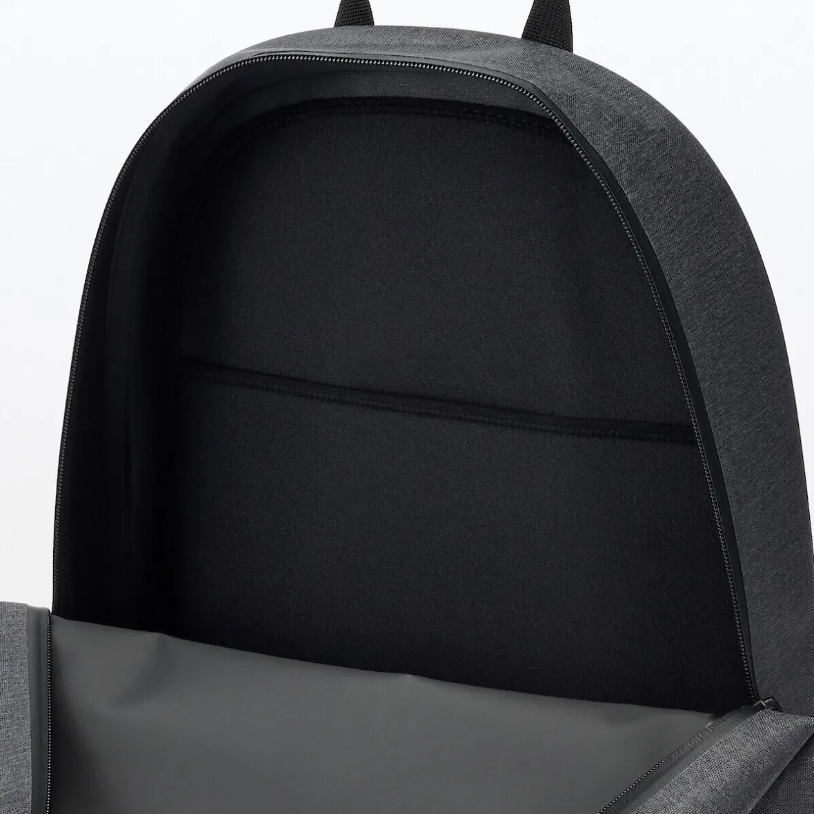 Clearance Muji Mochila impermeable de poliéster reciclado Gris Oscuro