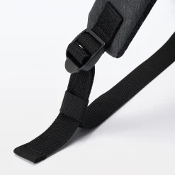 Clearance Muji Mochila impermeable de poliéster reciclado Gris Oscuro