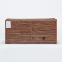 Outlet Muji Mueble de televisión de nogal ‐ Mediano