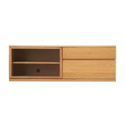 Hot Muji Mueble de televisión de roble ‐ Grande